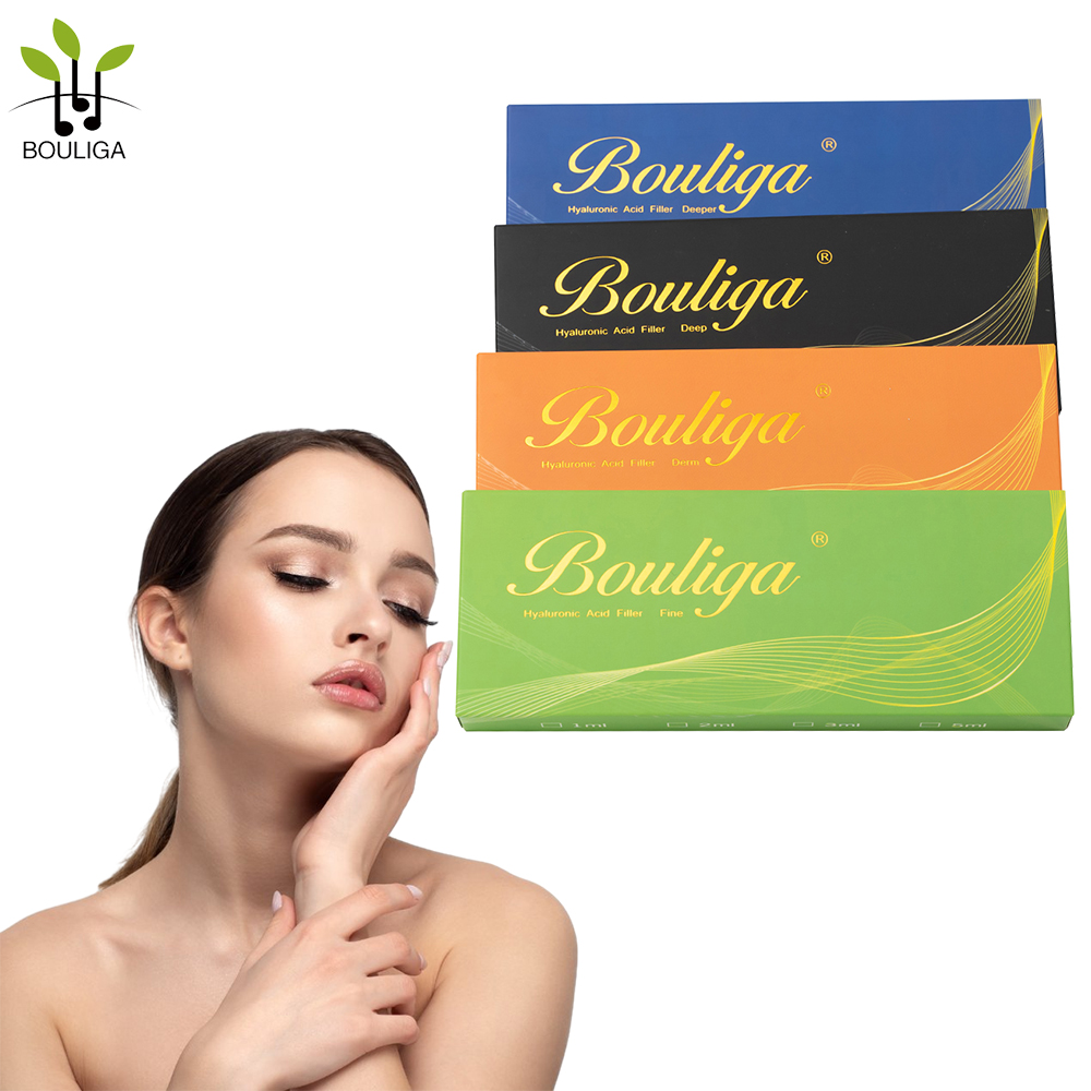 Bouliga Dermal filler 2ml uso para labios y arrugas