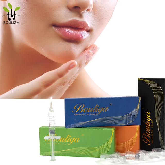 Relleno dérmico potenciador de labios deliciosos de Bouliga (1 ml, 2 ml, 5 ml)