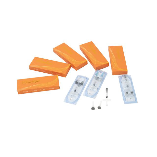 Relleno dérmico de ácido hialurónico reticulado Bouliga para arrugas (1 ml, 2 ml, 5 ml, 10 ml)