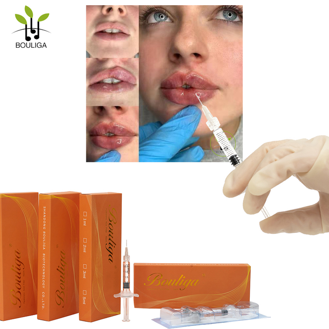 Bouliga Dermal filler 2ml uso para labios y arrugas