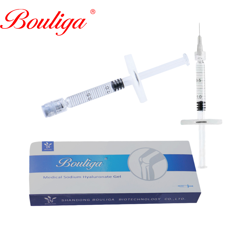 Bouliga 2ml Gel de ácido hialurónico Inyección de articulación de rodilla